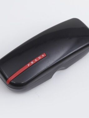 Authentic Prada Linea Rossa Black Hard Sunglasses Case